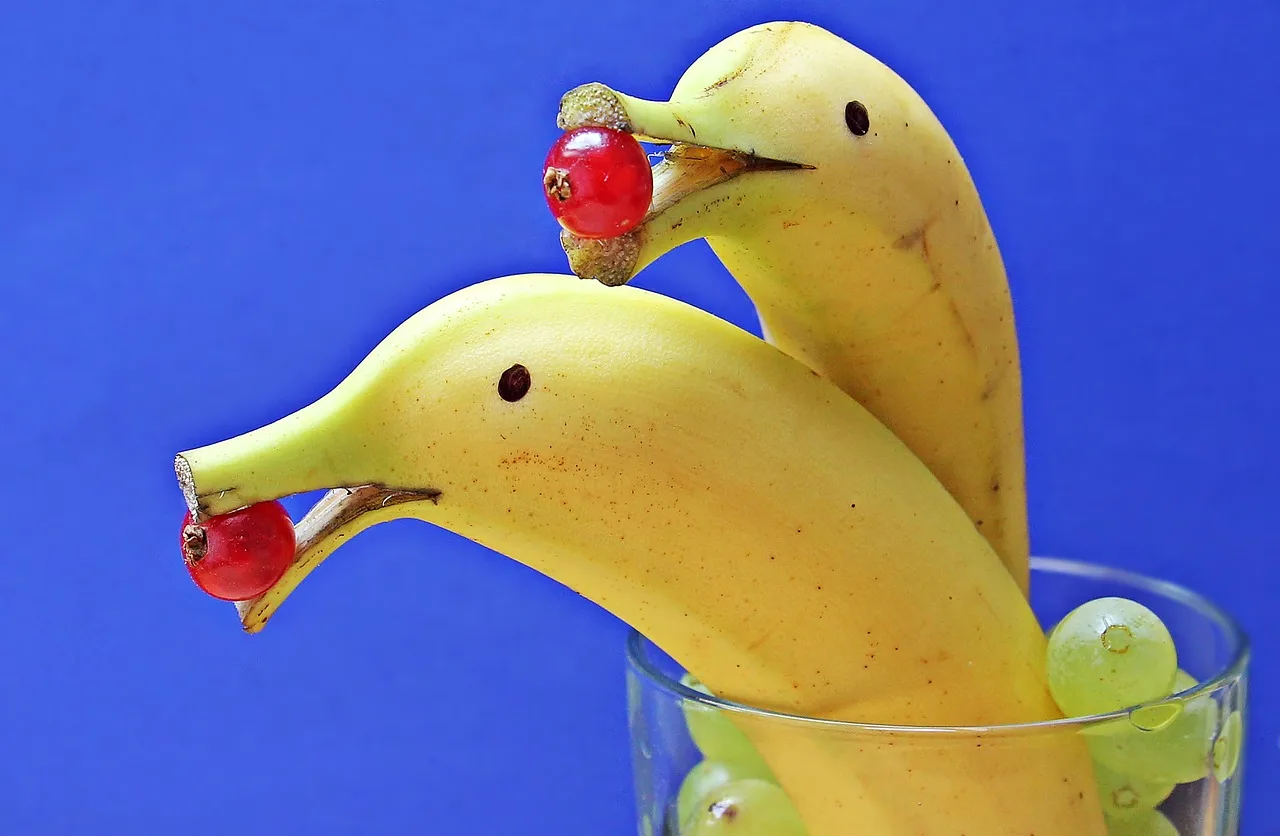 Creativas y divertidas fotos de bananas