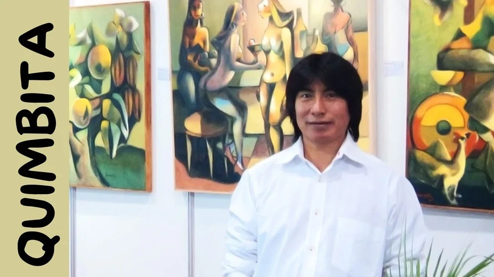 Olmedo Quimbita Pintor Ecuatoriano de Realismo Mágico